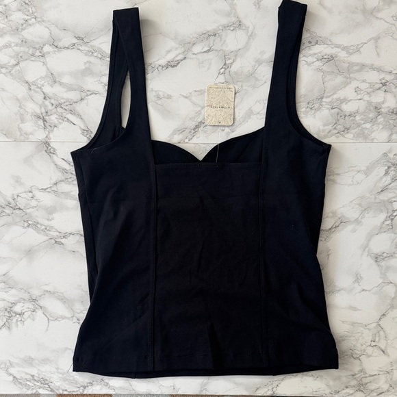 Free People Intimately Somewhere Sometime Cami in Black NWT - Picture 5 of 9